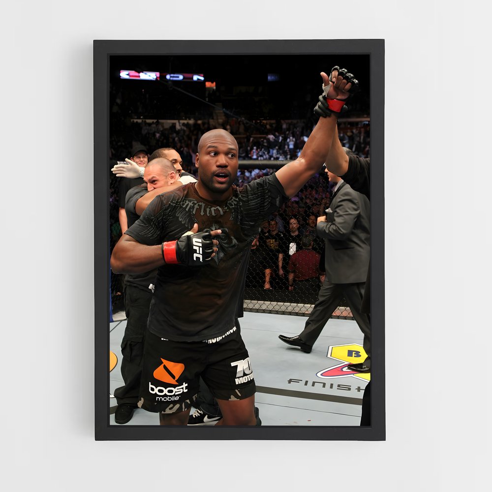 Poster Quinton rampage – affiche MMA (vue 2)